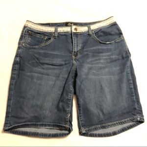 Earl Jeans Bermuda Shorts Size 14W